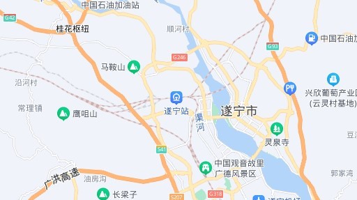 遂宁地图高清下载-遂宁地图全图高清版可放大版