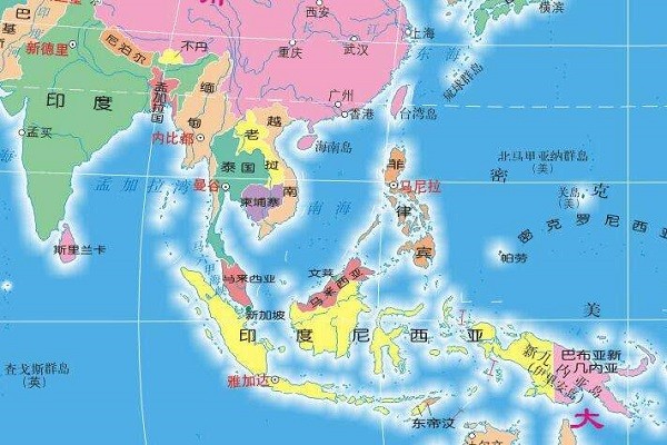 印尼地图全图下载-印尼地图全图高清版中文版
